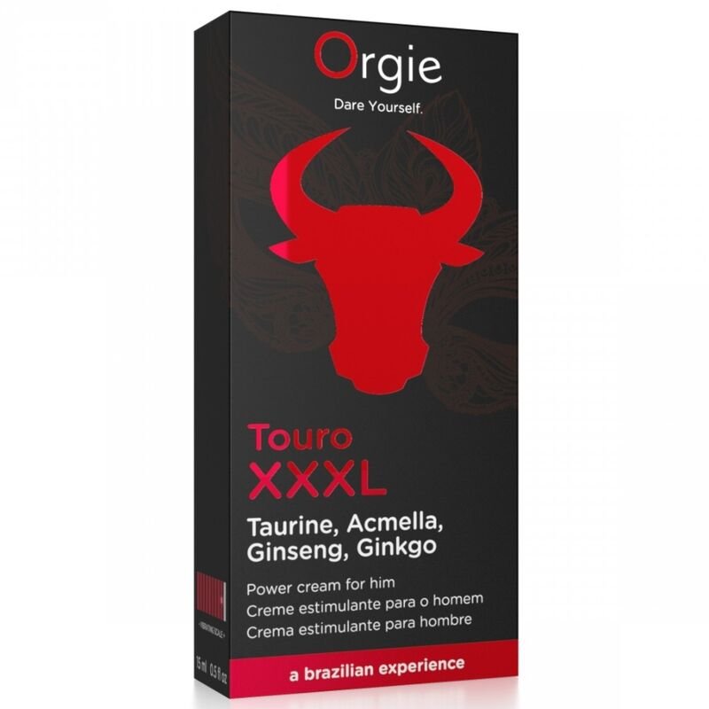 ORGIE - TOURO XXXL ERECTION ENHANCER AND ENLARGER CREAM 15 ML