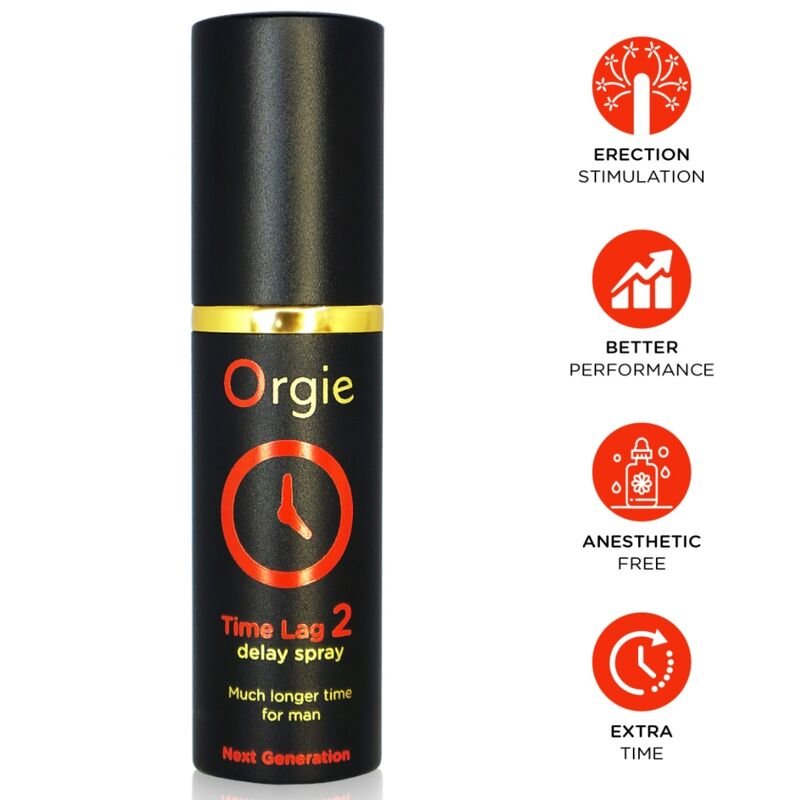 ORGIE - TIME LAG 2 DELAY SPRAY ANESTHETIC FREE 10 ML
