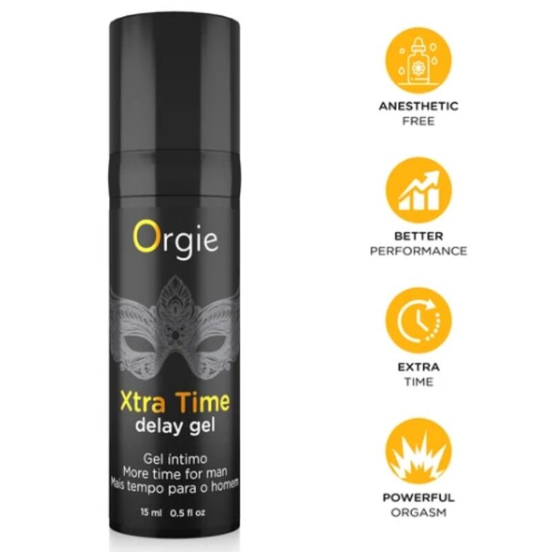 ORGIE - XTRA TIME DELAY GEL ANESTHETIC FREE 15 ML ORGIE