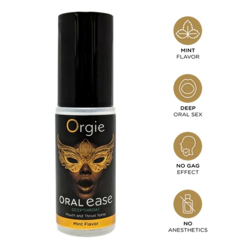 Comprar Orgie - Oral Ease Mouth And Throat Spray Mint 50 Ml
