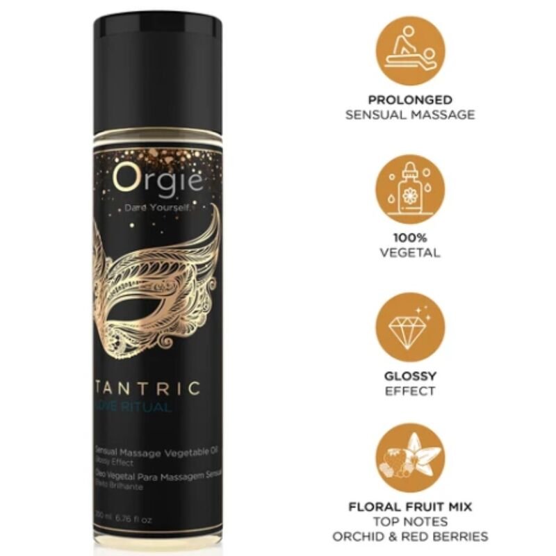 Comprar Orgie - Tantric Love Ritual Sensual Massage Vegetal Oil 200 Ml