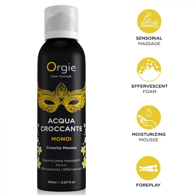 ORGIE - ACQUA CROCCANTE MONOI CRUNCHY MASSAGE MOUSSE 150 ML ORGIE