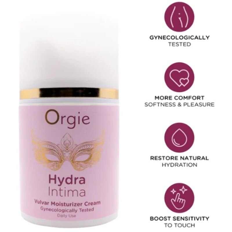 ORGIE - HYDRA INTIMA DAILY VULVAR MOISTURIZER CREAM 50 ML ORGIE