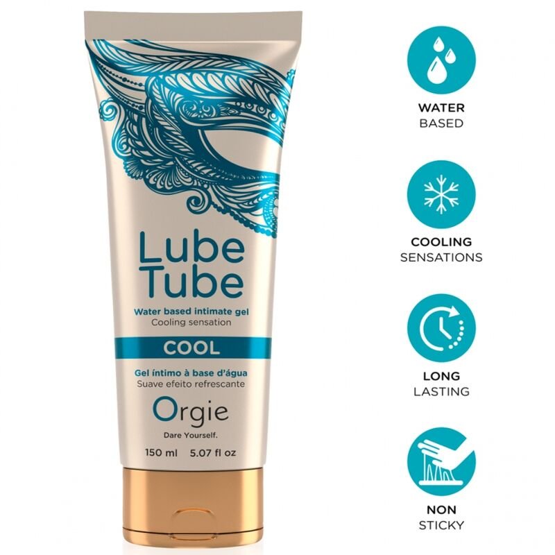 ORGIE - LUBE TUBE COOL COOLING WATER-BASED INTIMATE GEL 150 ML ORGIE