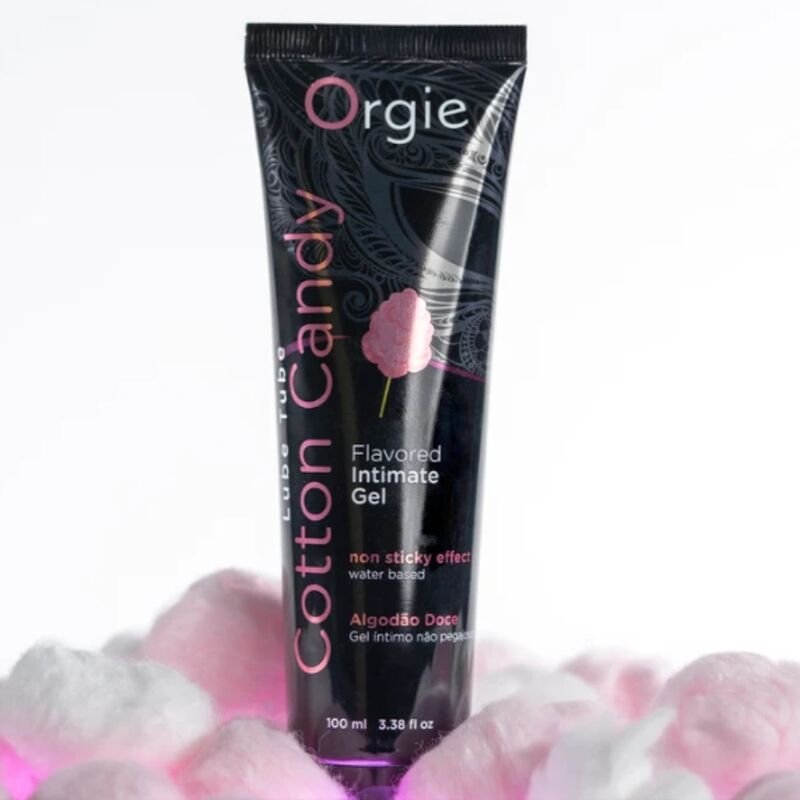 ORGIE - LUBE TUBE COTTON CANDY KISSABLE WATER-BASED INTIMATE GEL 100 ML