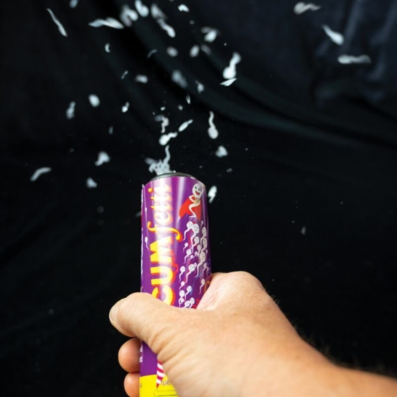 SPENCER & FLEETWOOD - SPERM SHAPED CONFETTI PARTY POPPER 15 CM | 1 UNIT