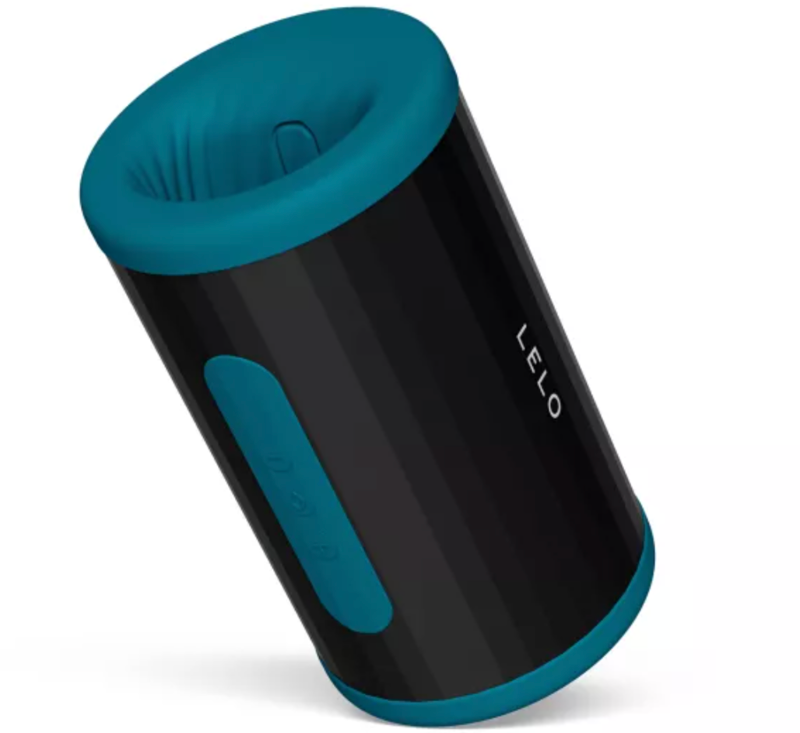 LELO - F2S DOUBLE SONIC MALE STROKER WITH DUAL SONIC STIMULATION TEAL LELO