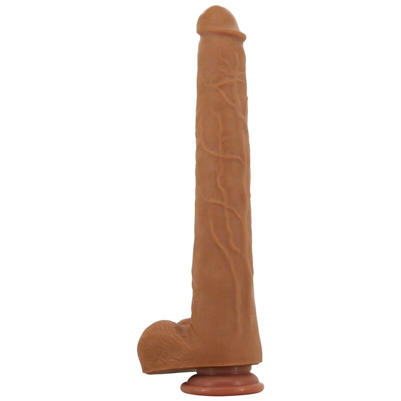 PRETTY LOVE - VIGGO REALISTIC SOFT-TOUCH SKIN-SLIDING DILDO 36,5 CM BROWN