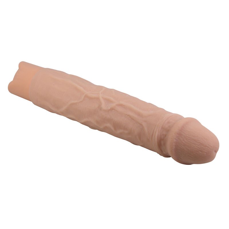 PRETTY LOVE - KESSLER REALISTIC VIBRATING DILDO WITH 10 VIBRATION MODES AND 10 THROWS, 22 CM NATURAL