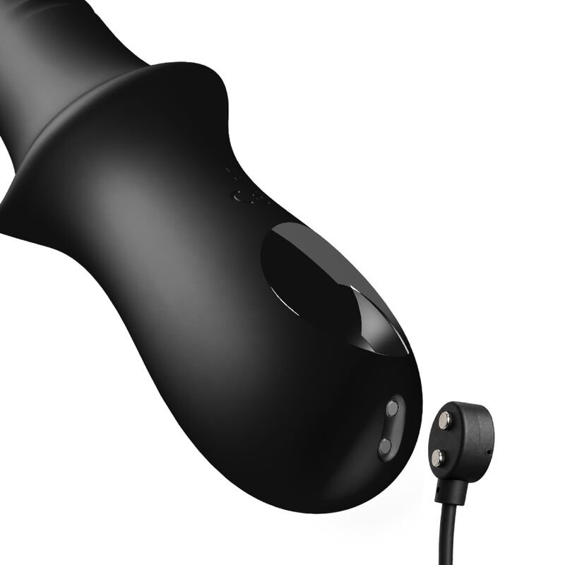 ANAL FANTASY ELITE - PLEASURE WAVE RECHARGEABLE BLACK ANAL MASSAGER