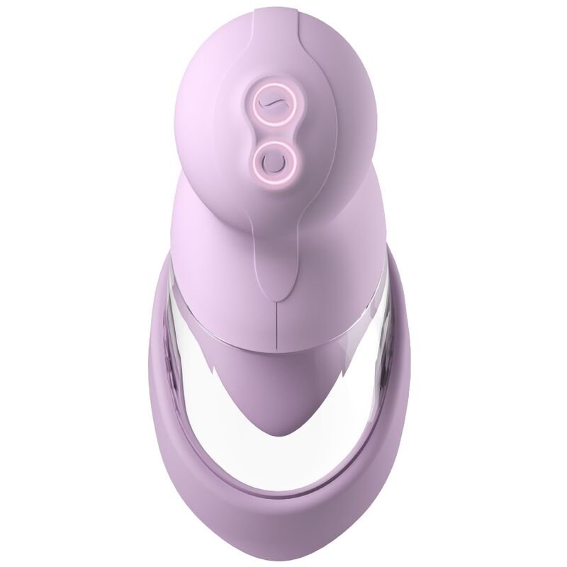 FANTASY FOR HER - VELOURA TOUCH PLEASURE PUMP INTIMATE PUMP WITH SUCTION AND VIBRATION PURPLE
