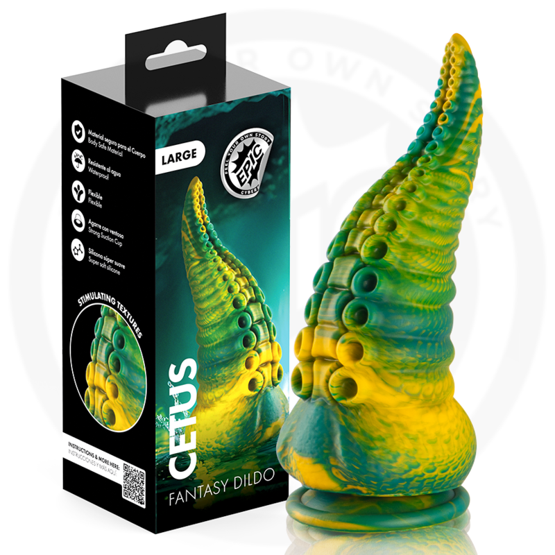 EPIC - CETUS GREEN TENTACLE DILDO LARGE SIZE EPIC