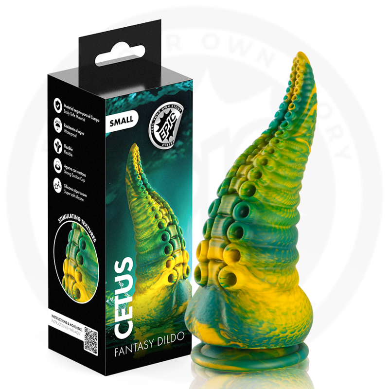 EPIC - CETUS DILDO GREEN TENTACLE SMALL SIZE EPIC