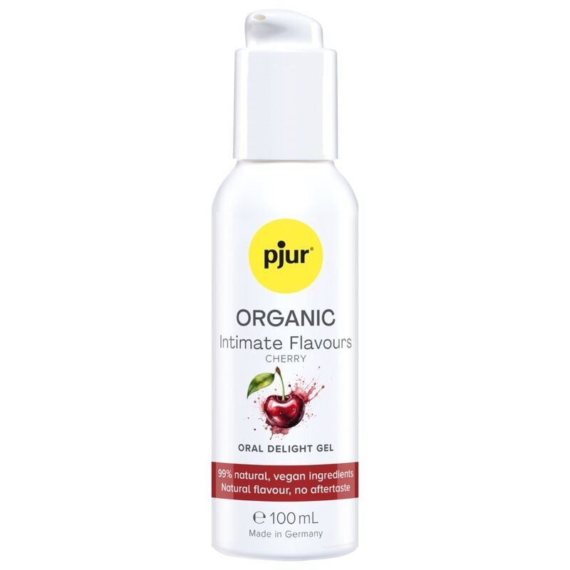 PJUR - ORGANIC INTIMATE FLAVOURS CHERRY ORAL DELIGHT GEL 100 ML
