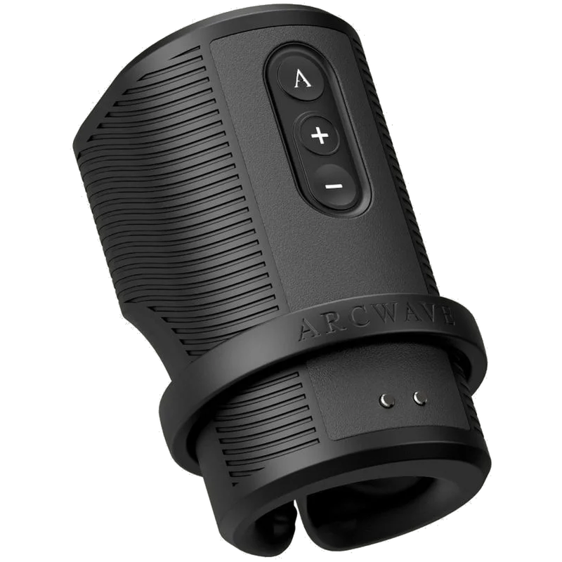 ARCWAVE - ZING VIBRATING MALE STROKER WITH DUAL MOTOR BLACK ARCWAVE