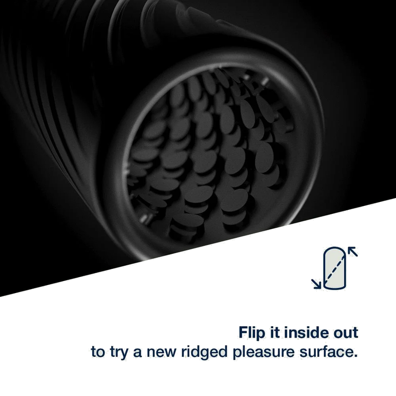 ARCWAVE - GHOST REVERSIBLE SILICONE STROKER BLACK