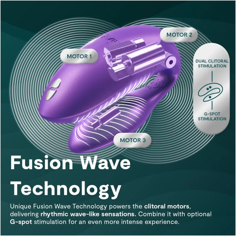 WE-VIBE - CHORUS PRO PREMIUM COUPLES VIBRATOR COSMIC PURPLE