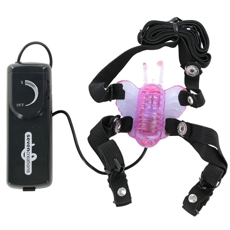 BUTTERFLY STIMULATOR CON VIBRACION SEVEN CREATIONS