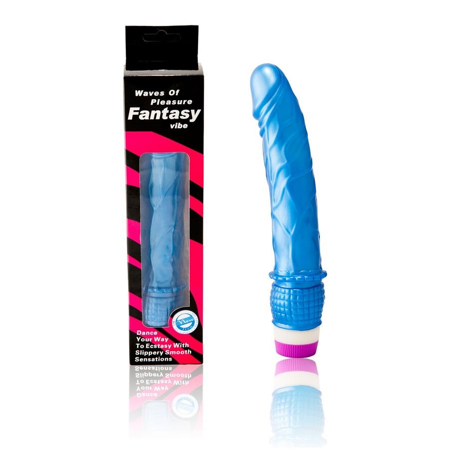 VIBRADOR AZUL REALISTICO 23 CM BAILE VIBRATORS