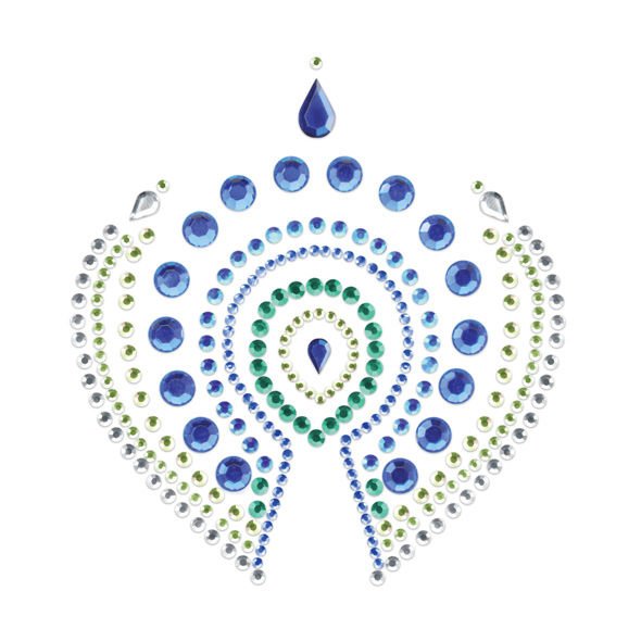 BIJOUX INDISCRETS FLAMBOYANT AZUL&VERDE