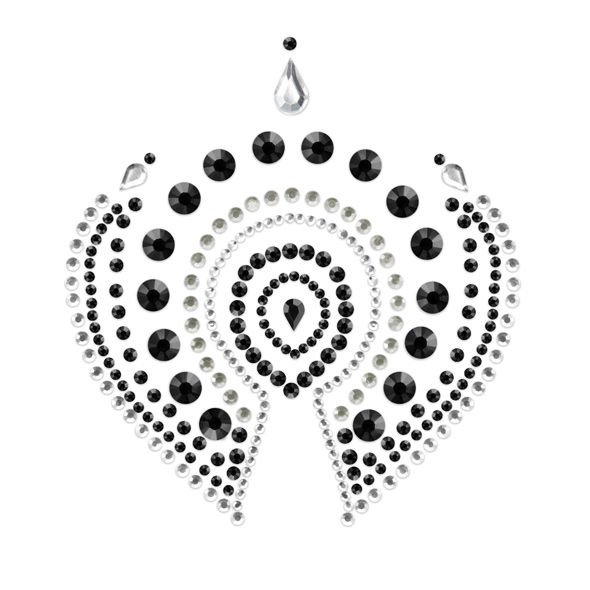 BIJOUX INDISCRETS FLAMBOYANT NEGRO&PLATA