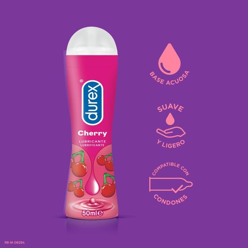 LUBRICANTE DUREX PLAY CEREZA 50ML