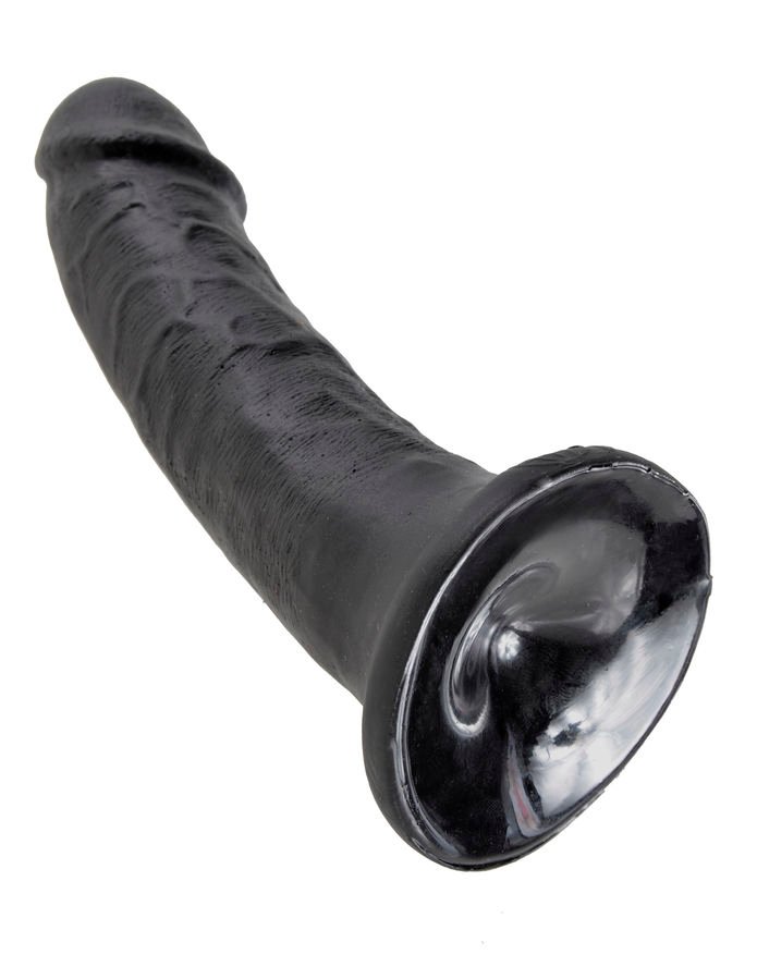 KING COCK 6  PENE NEGRO 15.2 CM