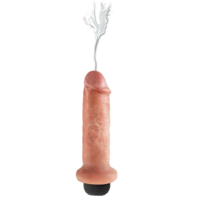 DILDO SQUIRTING 17.8 CM KING COCK NATURAL KING COCK
